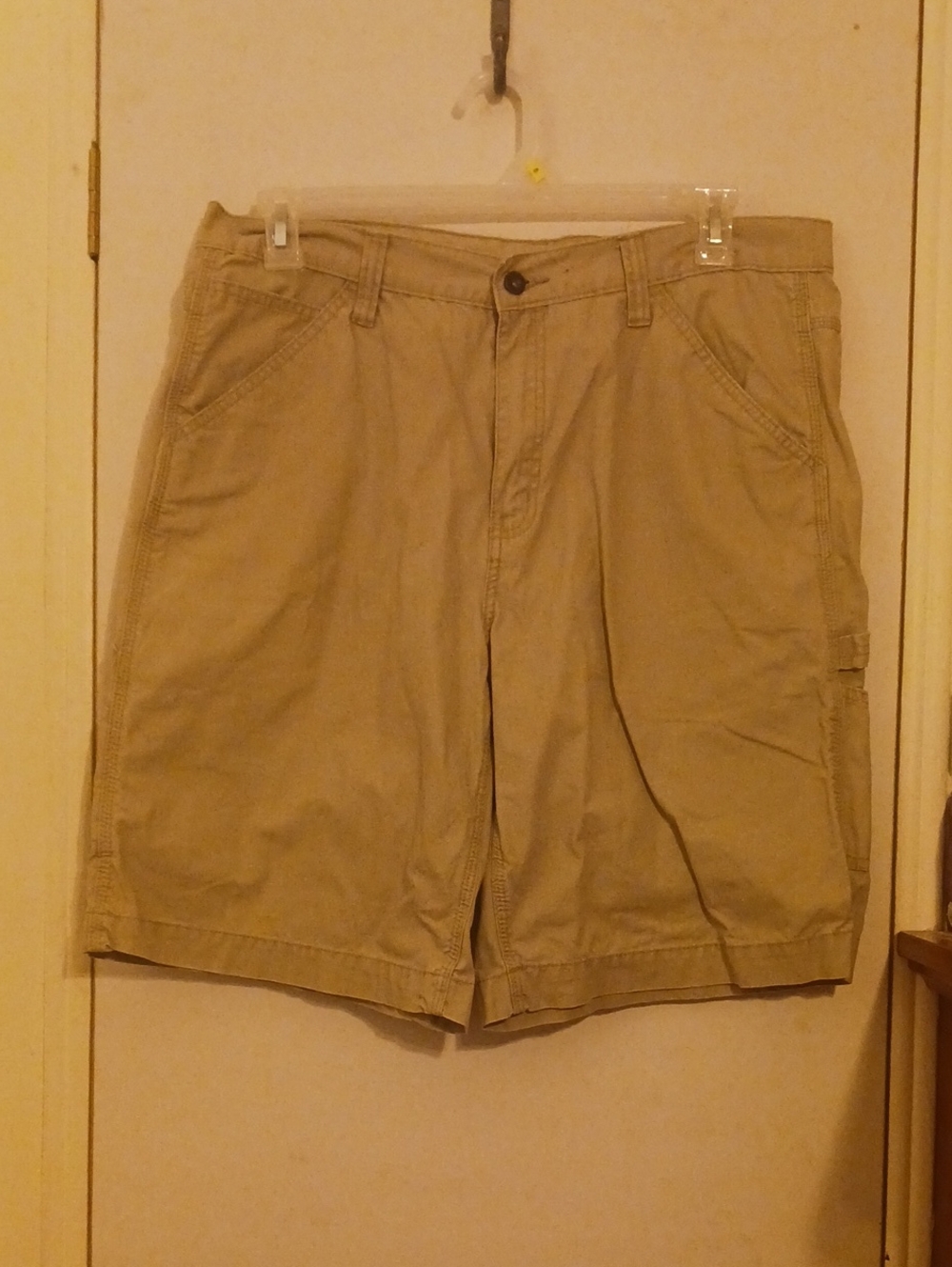 Faded Glory Beige Cargo Shorts